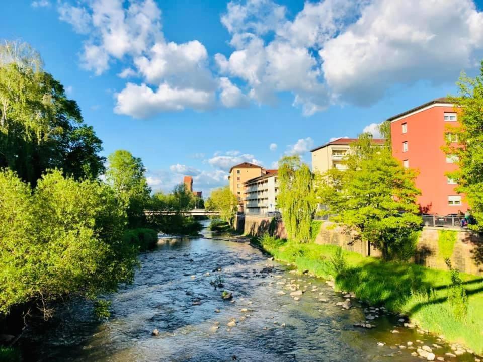 Wunderschoenes Apartment Im Zentrum Goldstadt Pforzheim Dış mekan fotoğraf